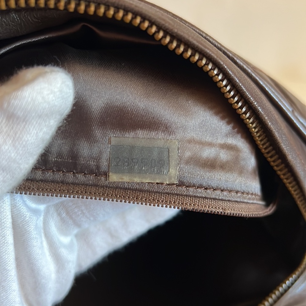 CHANEL brown lamb skin camera bag - Picture 14 of 16